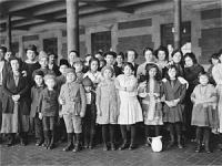 Immigrants à Ellis Island