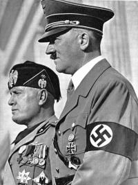 Hitler et Mussolini