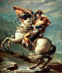 napoleon traversant les alpes