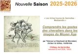 Comprendre les gestes des chevaliers dans les images du Moyen Âge
