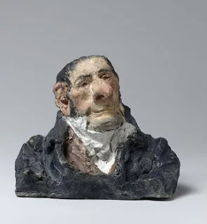 Sculpture caricature par Daumier