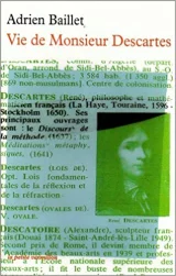 Vie de Monsieur Descartes 