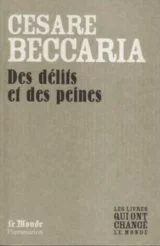 Des délits et des peines