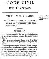 La diffusion du Code Napoléon