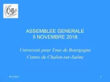 ASSEMBLEE GENERALE ORDINAIRE UTB