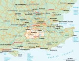 L’organisation régionale du Royaume Uni : Londres et le Sud Est anglais