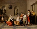 Joseph-Benoit Suvée, Cornélie mère des Gracques