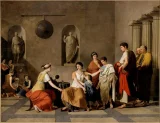 Joseph-Benoit Suvée, Cornélie mère des Gracques