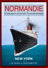 Le traitement photographique du paquebot Normandie